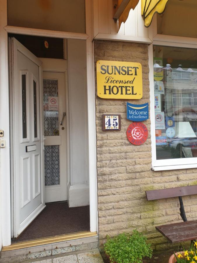 Sunset Hotel Blackpool Luaran gambar